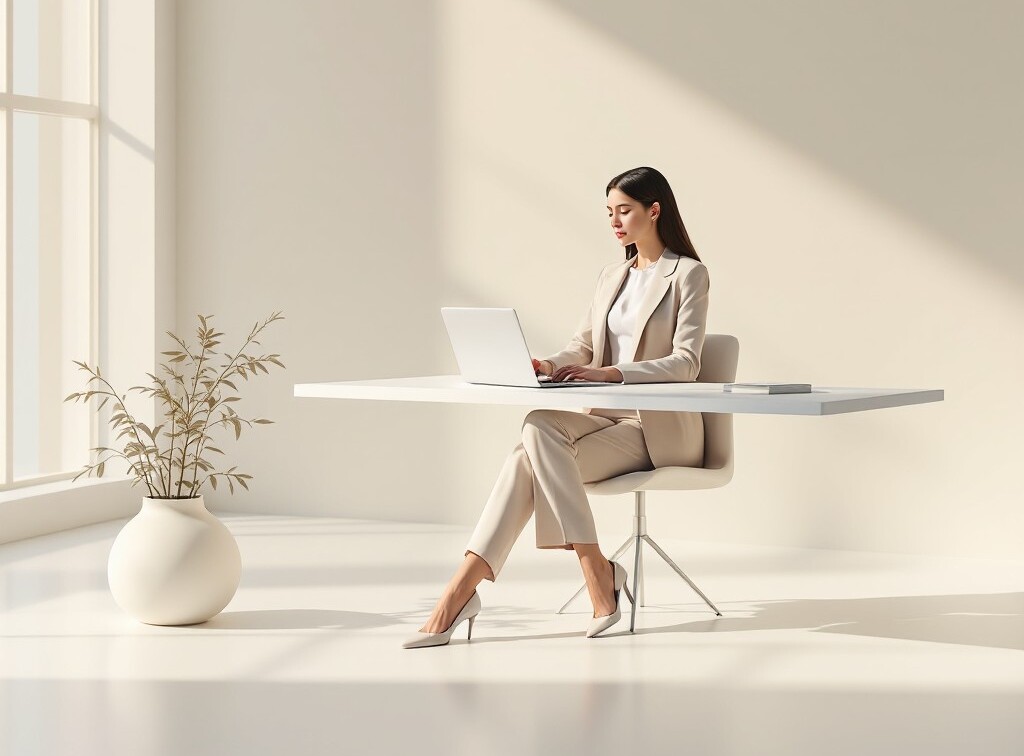 Conscious design in a digital world: creating a calm and focused environment for success.